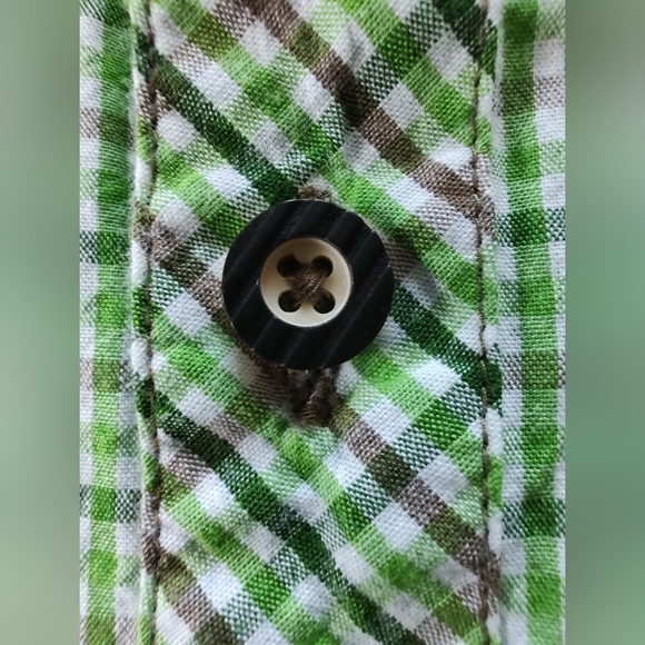 SPIETH & WENSKY Men's Button Up Shirt. Size Small (37/38) Long Adj. Sleeves. - Picture 3 of 7